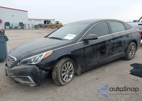 2016 Hyundai Sonata Se из США, поврежденный, VIN 5NPE24AF7GH407613